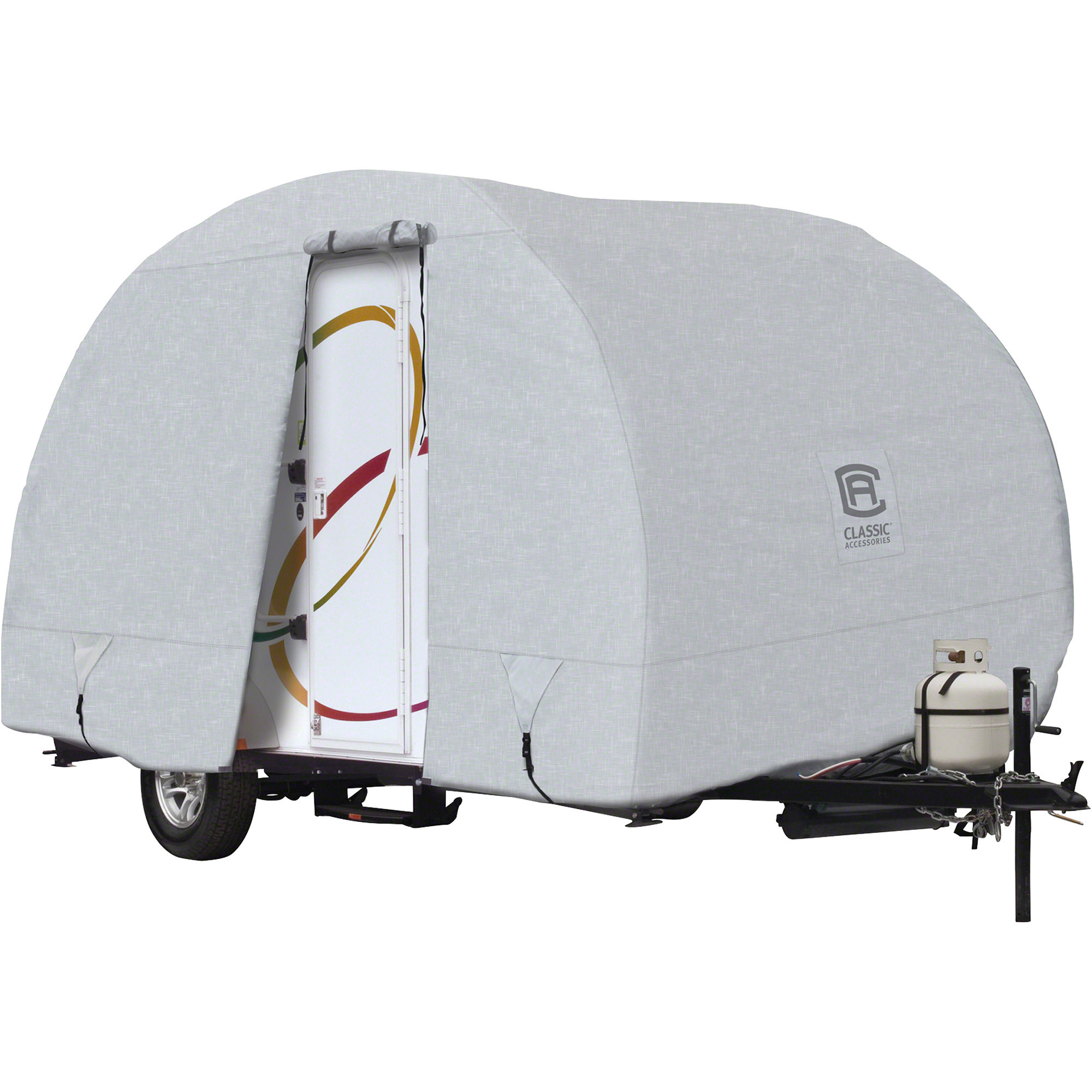 Classic Accessories Overdrive PermaPRO Deluxe R-Pod Travel Trailer Cover, Fits R-Pod Travel Trailers Up To 18ft.L, Model# 80-255-151001-00